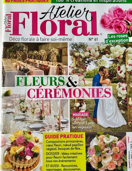 MAI VAN Thai Thomas Atelier Floral magazine Fleurs Cérémonies Magazine Atelier Floral Fleur Cérémonies MAI VAN Thai Thomas
