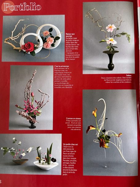 MAI VAN Thai Thomas portfolio ikebana zen Portfolio ikebana MAI VAN Thai Thomas compositions florales zen