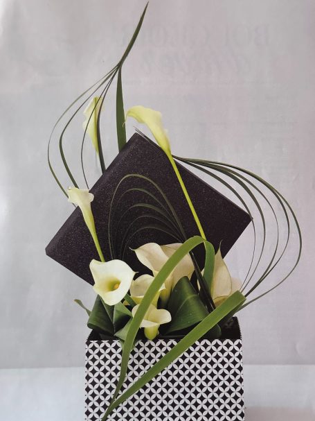 MAI VAN Thai Thomas Ikebana contemporain Art floral moderne MAI VAN Thai Thomas Le Havre